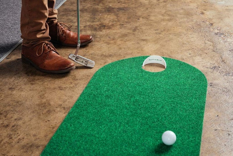 Putt-A-Bout The Par 1 "360" Putting Mat, Green, 18-Inch x 8-Feet (57P1808930) - Image 4